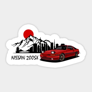 Nissan 200SX, JDM Car Sticker